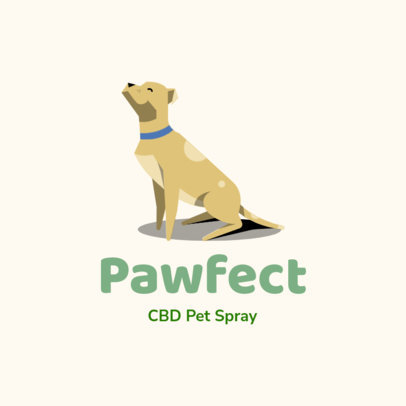 Logo Maker for a CBD Pet Spray