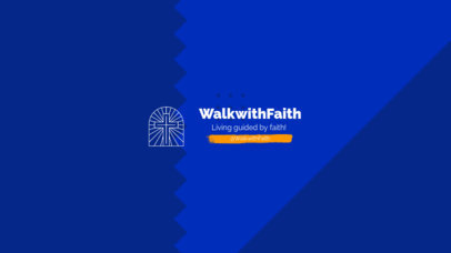 YouTube Banner Maker for a Christian Channel with a Minimalist Dove Graphic 6071