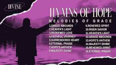 YouTube Thumbnail Maker Featuring Melodies for Christian Worship