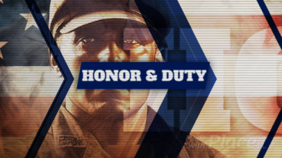 Patriotic Intro Video Generator for Veterans Day