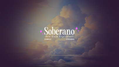 Worship YouTube Banner Generator for a Christian Vlog