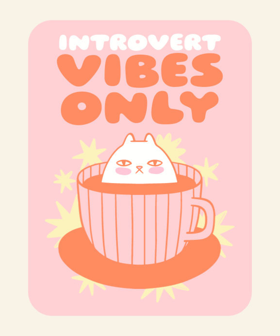 Placeit - T-Shirt Design Creator Featuring a Cute Cat Illustration with ...