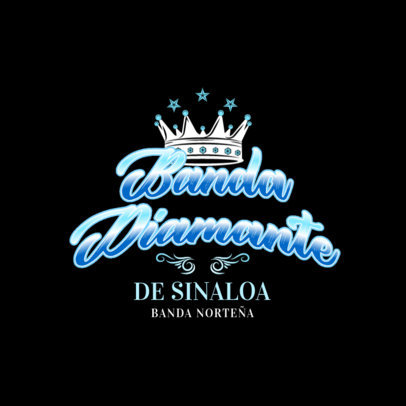 Logo Template for a Norteno Mexican Band  6201c