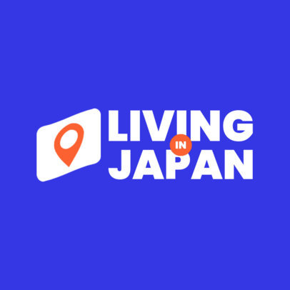 Logo Maker for a Travel Vlogger Living in Japan