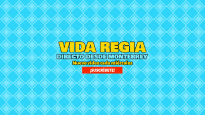 YouTube Banner Maker for a Mexican Travel Vlogger