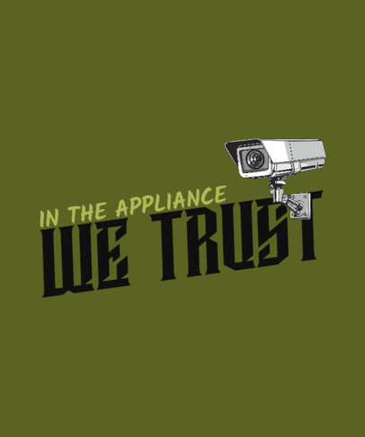 T-Shirt Design Template With a Skibidi-Inspired Quote 4077k-6096