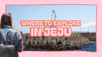 YouTube Thumbnail Design Maker for Travel Recommendations 