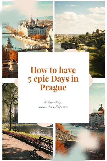 Travel Pinterest Pin Maker for an Influencer With Trip Ideas for Prague 6251