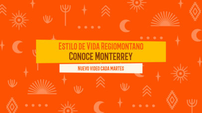 Lifestyle YouTube Banner Maker for a Travel Influencer in Mexico