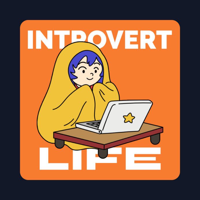 Placeit - Social Anxiety-Themed Sticker Design Template Featuring an ...