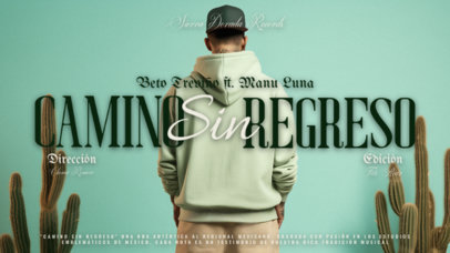 YouTube Thumbnail Generator to Promote a Musician's New Clip 6729c