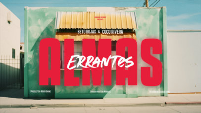 YouTube Thumbnail Generator for a Mexican Urban Song