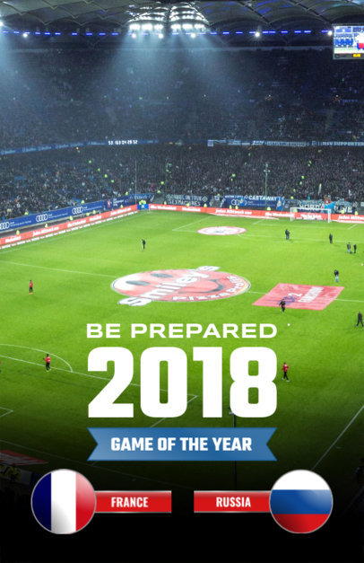 Online Flyer Maker for Soccer Tournaments