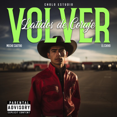 Norteno Music Album Cover Generator With a Regional Mexican Genre 6732e