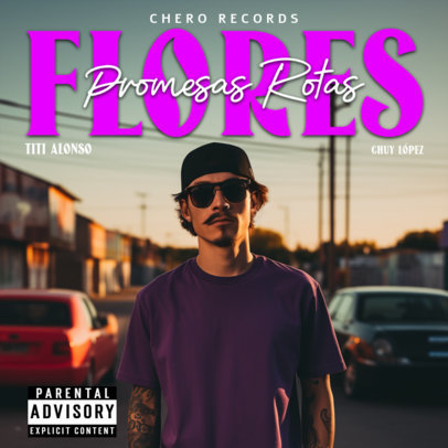Music Album Cover Creator for an Urban Mexican Singer 6732f