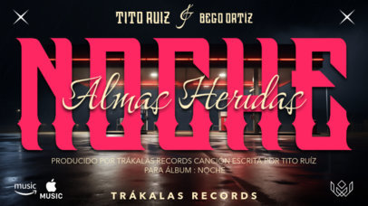 YouTube Thumbnail Creator for a Regional Mexican Singer