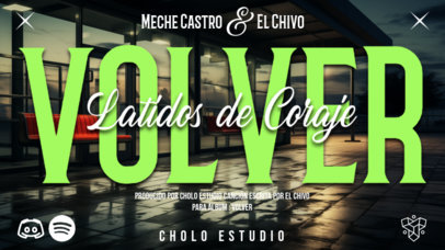 Norteno Music YouTube Thumbnail Generator for a Regional Mexican Genre