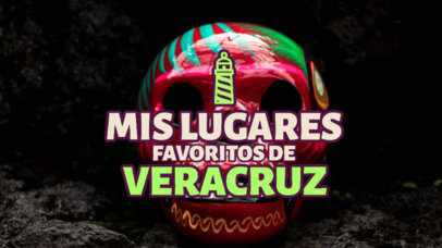 YouTube Thumbnail Generator for a Top Veracruz Spots Vlog 6093a