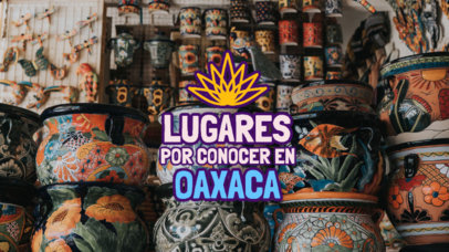 YouTube Thumbnail Creator with Top Spots to Discover in Oaxaca 6093c