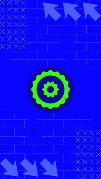 Instagram Highlight Cover Maker Featuring a Cycling Wheel Graphic