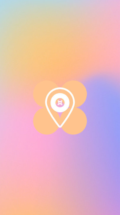 Instagram Highlight Cover Template Featuring a Location Pin Icon for a Cycling Studio 6111c