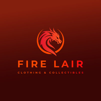 Medieval Logo Maker for a Clothing and Collectibles Shop 6247d