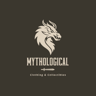 AI-Generated Logo Creator for a Mythical Clothing Boutique 6246f