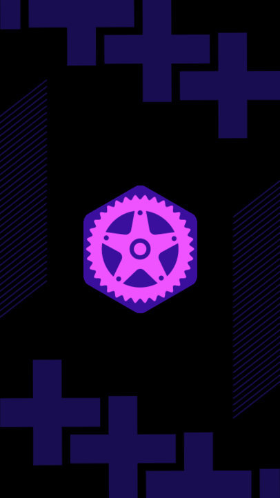 Instagram Highlight Cover Generator With an Illustrated Wheel for an Indoor Cycling Studio