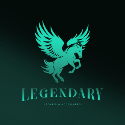 Logo Maker for a Mythical Apparel POD Shop 6244h