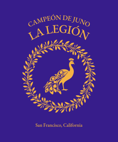 Mythology-Themed T-Shirt Design Creator Inspired by Camp Half-Blood