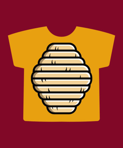 T-Shirt Design Maker Featuring a Gaming Theme Inspired by Bowser 6225h