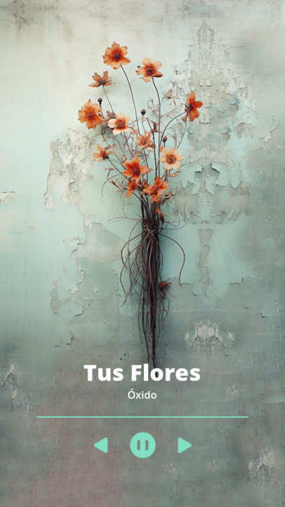 Instagram Story Generator with a Spotify Canvas-Inspired Layout for Musicians