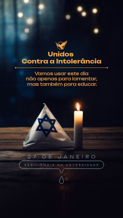 Quote Instagram Story Creator for Holocaust Remembrance Day 6265f