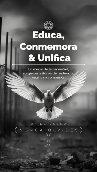 Instagram Story Generator to Honor Holocaust Victims  6265i