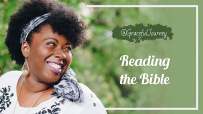 Intro Video Maker for a Reading Bible Channel