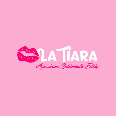 Logo Template for a Mean Girls-Inspired Accessories Store