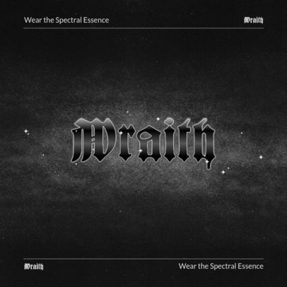 Brand Logo Template With a Gothic Typography