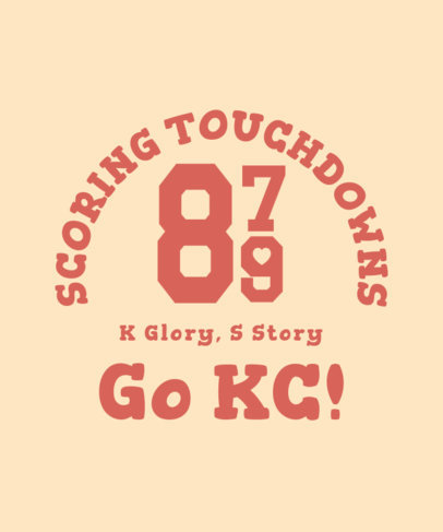 T-Shirt Design Generator for KelceSwift-Inspired Enthusiasts