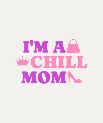 Mean Girls-Inspired T-Shirt Design Generator with a Quote for a Modern Mom