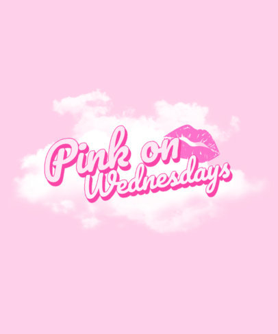 T-Shirt Design Maker Featuring a Mean Girls-Inspired Aesthetic