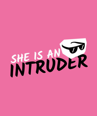 Funny T-Shirt Design Creator Featuring a Quote Inspired by the Mean Girls Teen Movie
