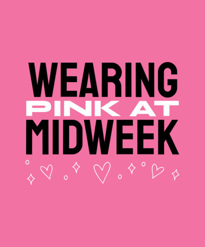 T-Shirt Design Maker Featuring a Plastics-Inspired Reference From the Mean Girls Movie