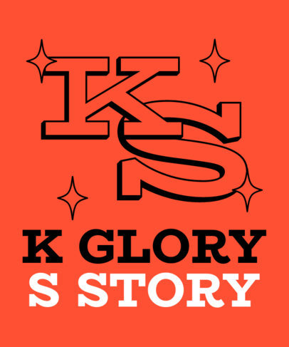 T-Shirt Design Creator With a Quote Inspired by SwiftKelce Relationship 1918j-6157