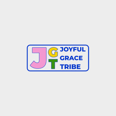 Colorful Logo Creator for a Youth Christian Community