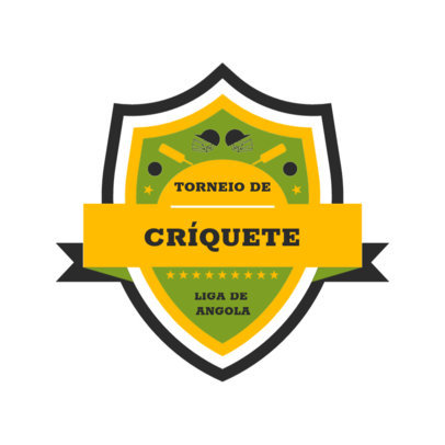 Sports Logo Creator for a Cricket League
