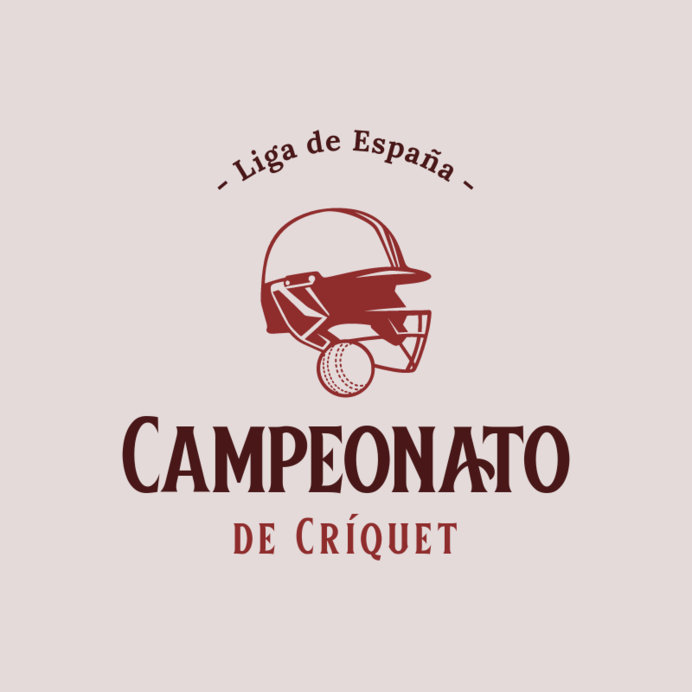 Logo Creator for an International Cricket Championship with a Helmet Graphic