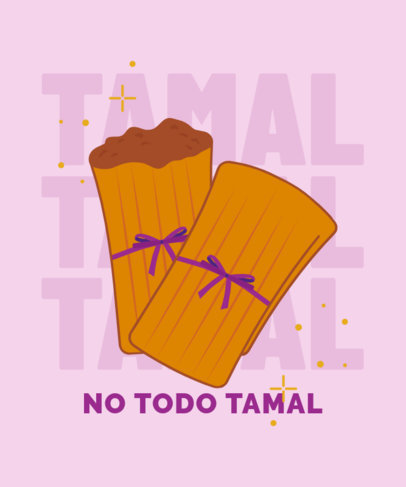 Illustrated T-Shirt Design Generator With a Dia de la Candelaria Theme