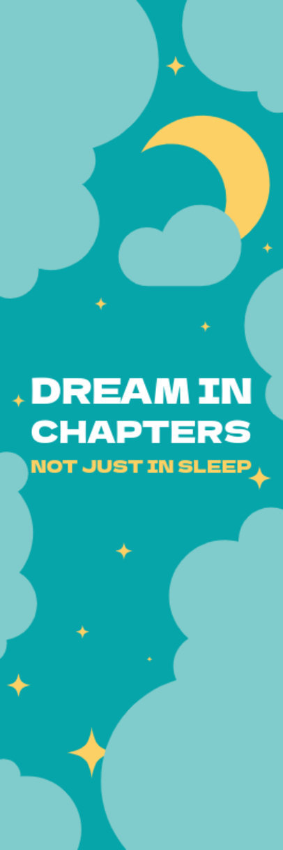 Bookmark Design Maker Featuring a Quote for Readers for World Book Day 5426