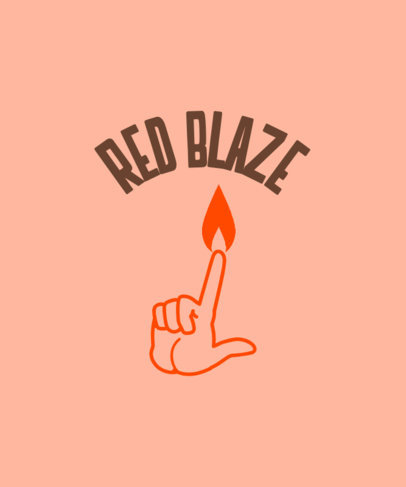 Firebender-Inspired T-Shirt Design Creator With a Reference from The Last Airbender Show 6087n-6156