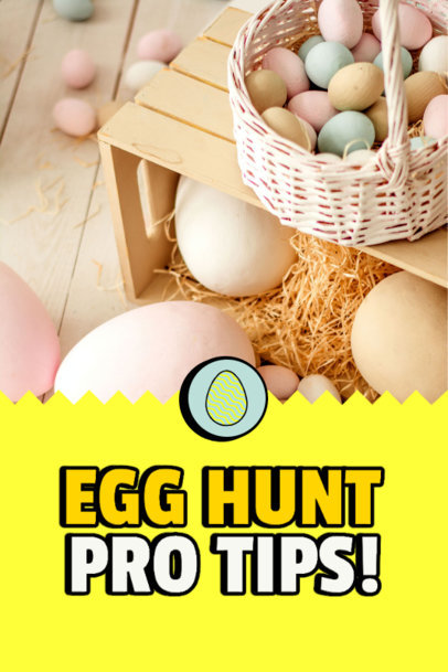 Pinterest Pin Generator With Egg-Hunt Pro Tips for Easter Season 4810k-6179